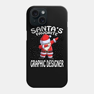 Santas Favorite Graphic Designer Christmas Phone Case