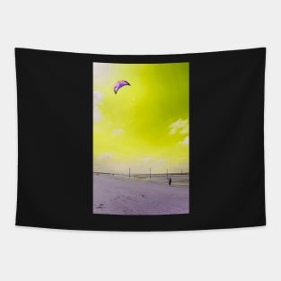 Beach Kiting No. 3 Tapestry