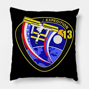 Black Panther Art - NASA Space Badge 73 Pillow