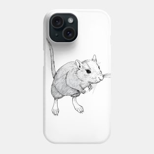 Gerbil On Phone Case