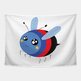 Polyromantic Pride Bee Tapestry