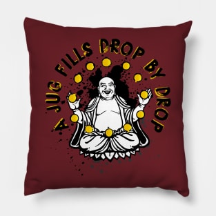 Laughing Buddha Pillow