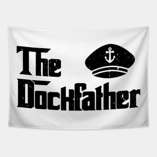 Funny Boating Fishing Boat Dad Captain Boater Tapestry