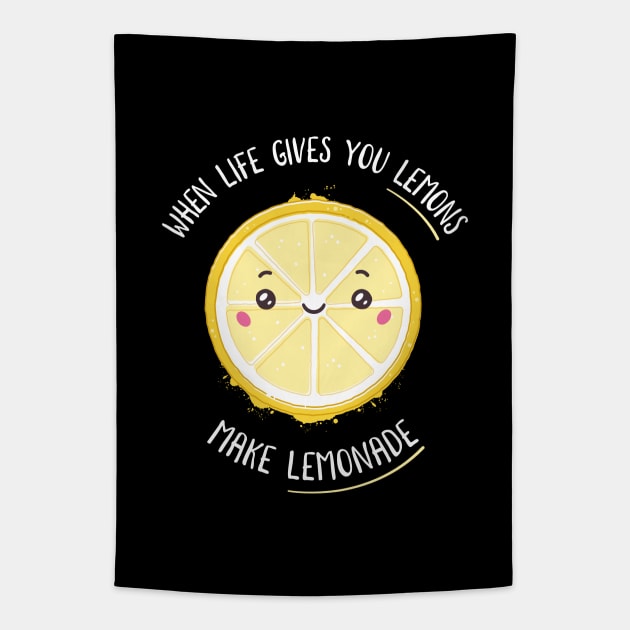 When life gives you lemons make lemonade Tapestry by zoljo