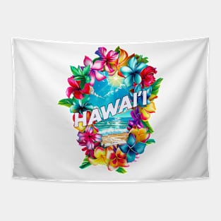 Hawaii Lei Tapestry