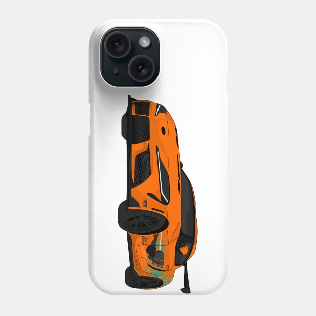 SUPRA ORANGE Phone Case by VENZ0LIC