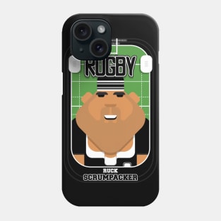 Rugby Black - Ruck Scrumpacker - Seba version Phone Case