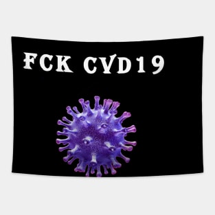 covid19 coronavirus fck cvd 19 Tapestry