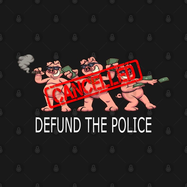 Defund the Police Political Shirt for Men and Women by JPDesigns