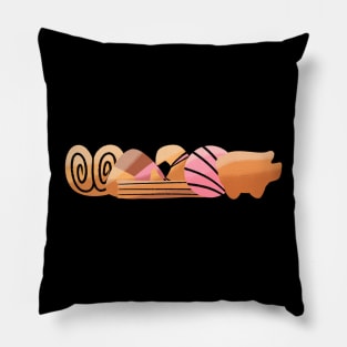 Sweet Pan Dulces - Cute Mexican Food Pillow