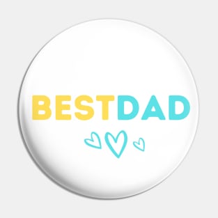 BEST DAD GIFT FOR FATHER'S DAY GIFT DAD LOVE HEART Pin
