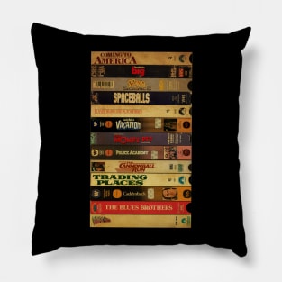 Retro 80s Comedies - Cassette Style Pillow