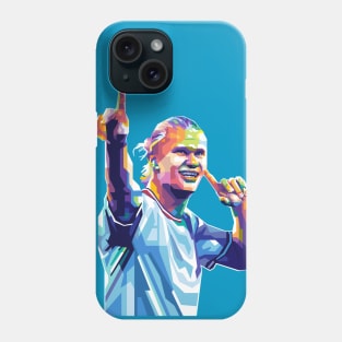 Haaland goal celebration v2 Phone Case