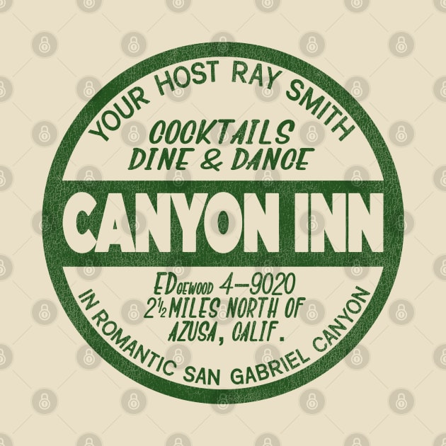 Canyon Inn San Gabriel Retro Defunct Motel California by darklordpug