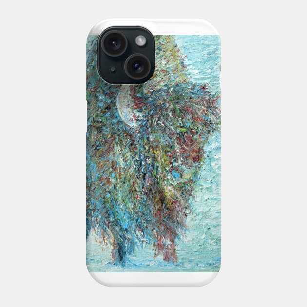 BISON IN THE SNOW Phone Case by lautir