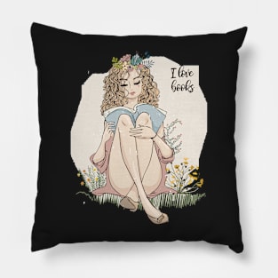 Young Woman Pillow