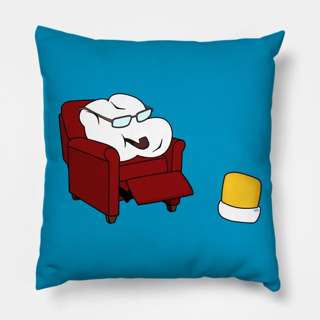 Proud Popcorn Pillow by veyda92