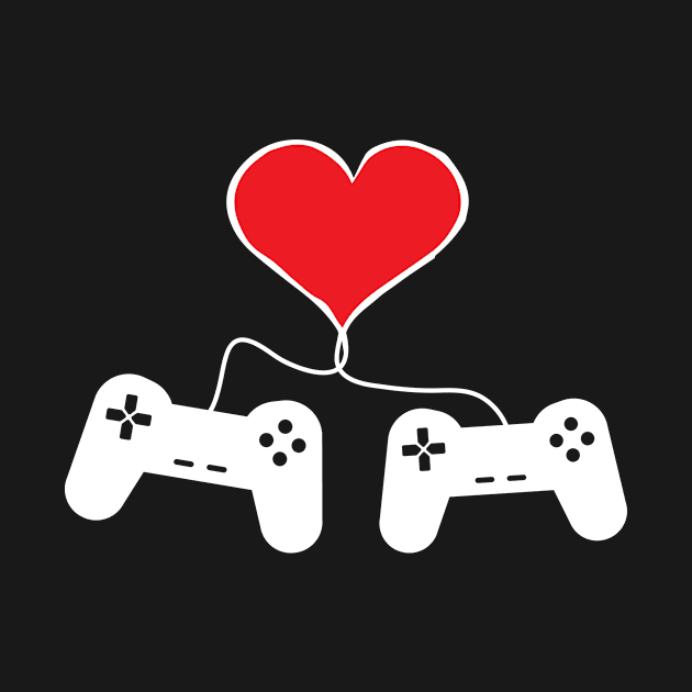 Gaming Love by HBfunshirts