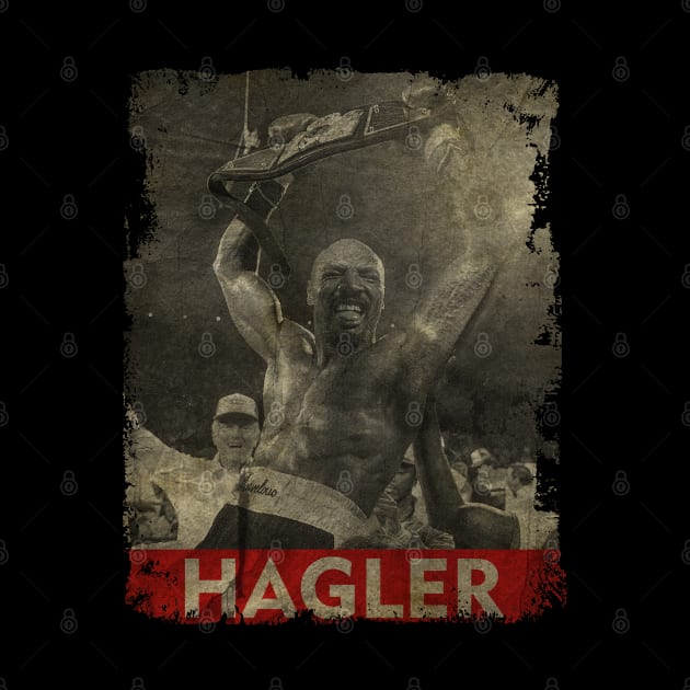 TEXTURE ART- Marvin Hagler - RETRO STYLE by ZiziVintage