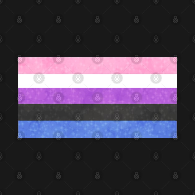 Shimmer Genderfluid Pride Flag by whizz0