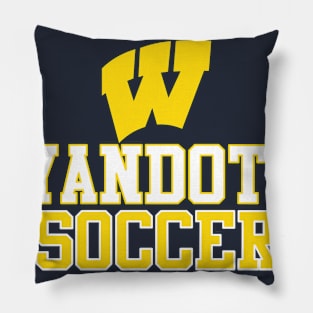 Wyandotte Soccer Pillow