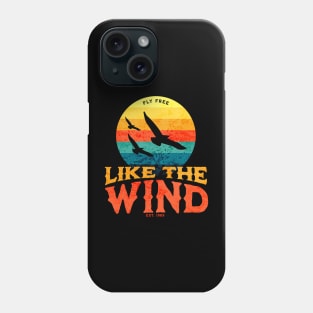 Like the Wind!! Vintage Sunset Freedom Phone Case