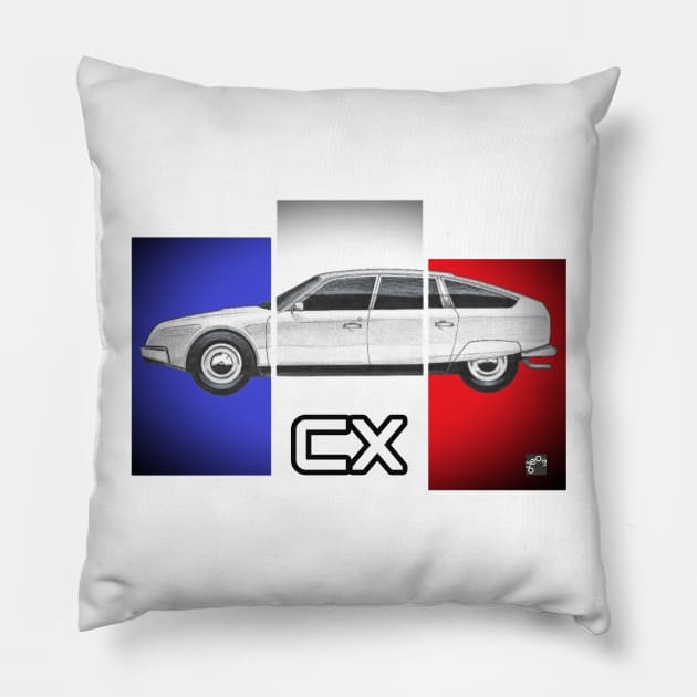 Geo3Doodles CX Doodle Pillow by Geo3doodles