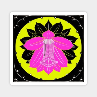 Roze lotus flower Magnet