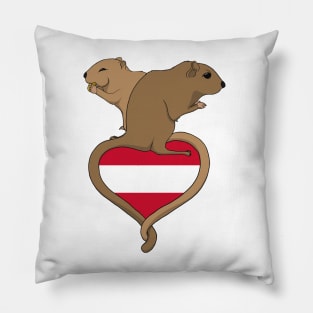 Gerbil Austria (light) Pillow