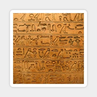 Egyptian hieroglyphics Magnet