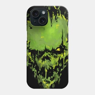 zombie head Phone Case