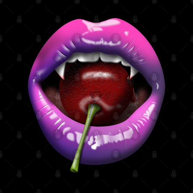 Vampire Lips by JAC3D