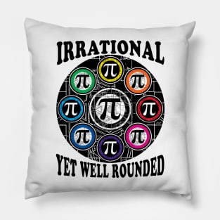 Ultimate Irrational Pi Day Symbol Pillow