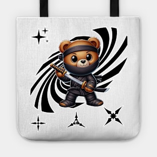 Ninja teddy bear Tote