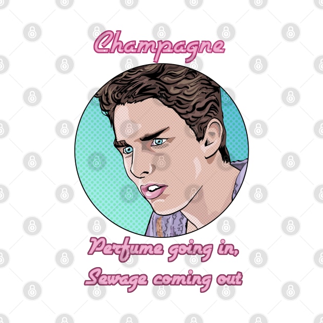 Champagne - diagnosis by an 80s bartender by FanboyMuseum