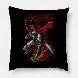 Black steel Rider Pillow