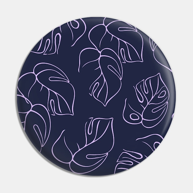 Tropical pattern with monstera leaves Pin by DanielK