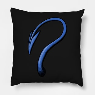 Demon Tail (blue) Pillow