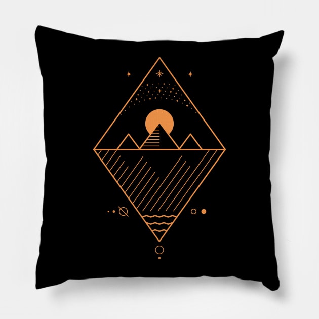 Osiris Pillow by Thepapercrane