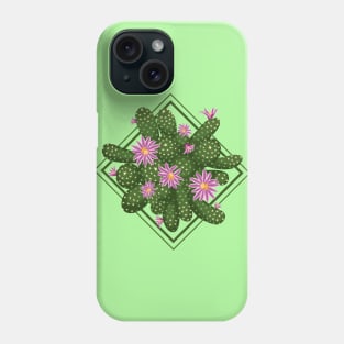 Blooming cactus Phone Case