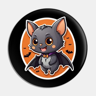 Cute Halloween Bat Pin