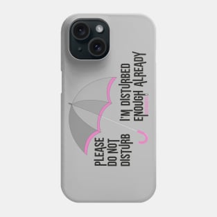 Do not disturb Klaus hargreeves Phone Case