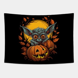 Tarsier Halloween Tapestry