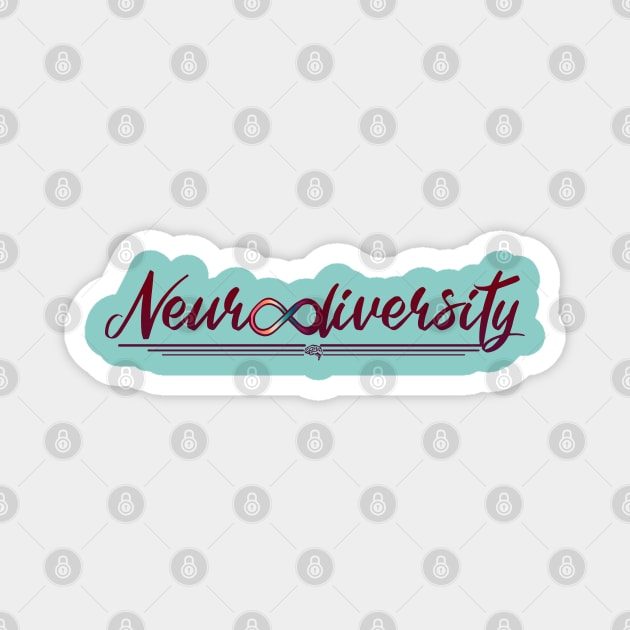 Neurodiversity (front only) Magnet by LondonAutisticsStandingTogether