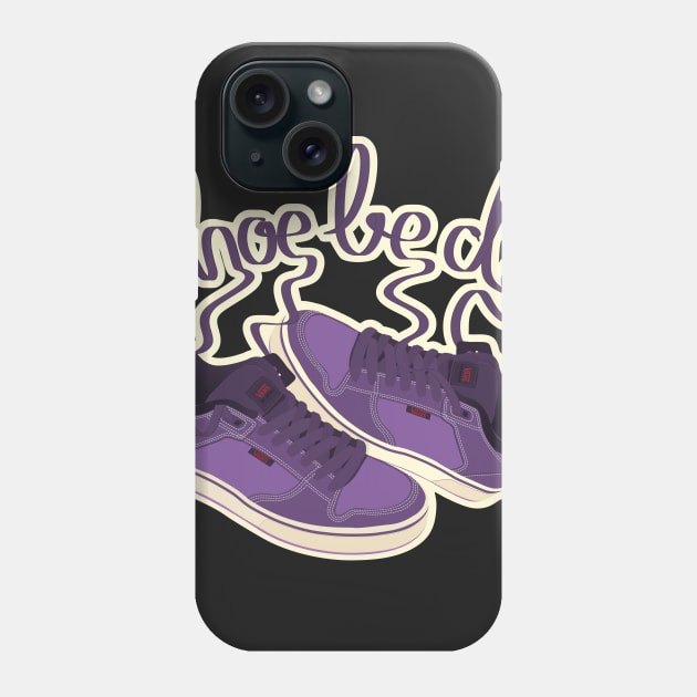 SHOEBEDO PURPLE Phone Case by Damir