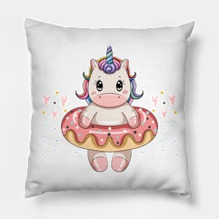 Valentine Unicorn Pillow