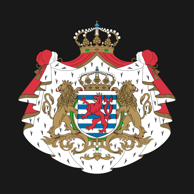 Coat of arms of Luxembourg by Wickedcartoons