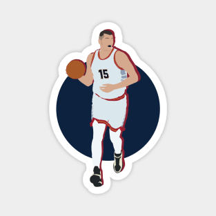 Nikola Jokic 15 Denver Nuggets FMVP Collage Magnet