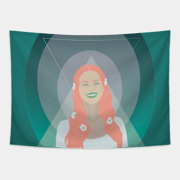 Lana Del Rey Tapestry by mult1pl4y