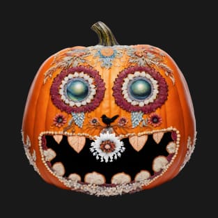 Glamorous Pumpkin for Helloween T-Shirt